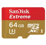 SanDisk闪迪至尊极速TF卡 64g microSD 90MB/s 手机goPRO内存卡