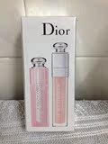 香港代购 Dior迪奥变色唇膏、唇彩套装3.5+3.5g （莎莎）