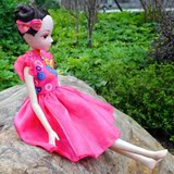 可儿节日喜庆吉祥娃娃衣服礼盒套装女孩芭比玩具1-3-7岁3057