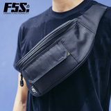 F5S户外旅行斜挎包收纳单肩腰包胸前包 潮流简约手机ipad男学生包
