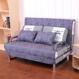 多功能折叠沙发床简约布艺可拆洗小户型单人双人书房沙发1米1.2米