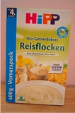 德国原装进口喜宝米粉Hipp有机免敏防过敏婴儿米粉纯大米米粉400g