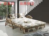 特价多功能折叠沙发床1米1.2米1.5米单人 双人小户型可拆洗 推拉