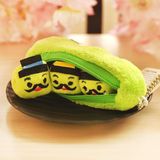 日本迪斯尼豌豆荚角荷兰豆毛绒玩具总动员创意笔袋小挂件公仔礼物
