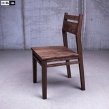 定制黑胡桃木餐桌椅子纯实木椅子北欧简约书椅书桌椅杭州家具定制