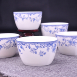 裕行釉中彩实用 陶瓷餐具5碗套装面碗粥碗 结婚送礼创意碗可微波