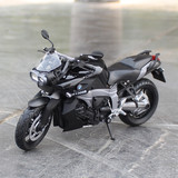 俊基1:12宝马BMW K1300R摩托车模型摆件合金仿真玩具原厂摩托模型
