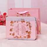 多彩喜事 婚庆生日宝宝喜糖包装创意马口铁盒十二生肖动物喜糖盒