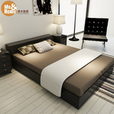 择木宜居 榻榻米床实木床1.8双人床1.5简约现代1.2米单人床田园床