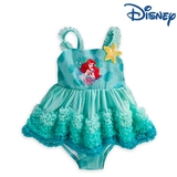 美国代购 迪士尼Disney美人鱼公主 Ariel 儿童泳衣