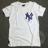 MLB棒球服短袖 16最新夏NY洋基队纯棉欧美男女同款短袖情侣款T恤