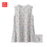 女装 乔其纱印花无袖衬衫 169011 优衣库UNIQLO