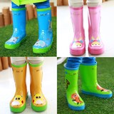 韩国儿童雨鞋儿童防滑套鞋男女童宝宝雨鞋儿童雨靴女男童小孩雨靴
