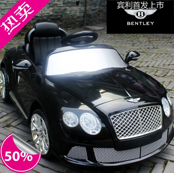 新款宾利授权儿童电动车四轮双驱宝宝玩具车婴儿可坐童车遥控汽车