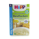 德国直邮喜宝Hipp免敏大米米粉4个月宝宝辅食营养米糊1段一段400g