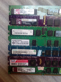 二手原装正品金士顿威刚1G667/800 DDR2 台式机内存