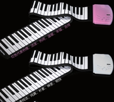 d2016升MIDI带踏板手卷钢琴88键模拟钢琴练习键盘便携式电