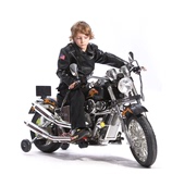 儿童哈雷摩托车电动车孩子玩具车三四轮车大型大号可坐可骑电瓶车