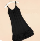 韩国SZ吊带裙小背心2015新款修身春夏装大码全棉女士打底衫特价