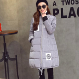 2015新款冬装韩版棉衣 大码中长款棒球棉服面包服加厚棉袄外套女