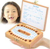 乳牙盒子收藏盒宝宝牙齿胎毛收纳盒保存盒纪念品创意儿童乐木澳洲