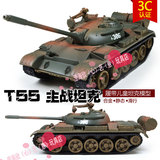 军事战车T55 99合金坦克模型仿真金属儿童玩具坦克世界收藏摆饰品