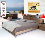 全实木香樟木床头储物1.8米2.2米双人床家具专业定制三包到家