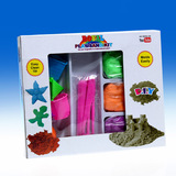 450克盒装3色混装模具 创意diy儿童手工制作玩具沙太空火星动力沙