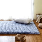 日式透气竹炭加厚榻榻米床垫1.5m床双人1.8垫被地铺睡垫折叠床褥