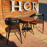 阳台桌椅户外桌椅茶几组合酒吧咖啡厅休闲桌椅铁艺美式高档欧式
