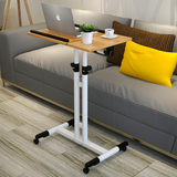 60cm电脑桌家用升降床边桌经济型简约现代笔记本桌可移动沙发边桌