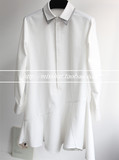 ◆ASM2015A/W◆秋冬新品 叠搭推荐加厚棉质立体裙摆设计衬衫OP