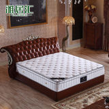 雅居汇 天然乳胶床垫 抑菌静音弹簧床垫 1.5 1.8米双人席梦思床垫