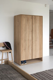 纯实木定制家具 北欧风格简约衣柜 进口一级硬木买家定做 特价
