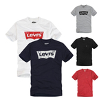 Levi's 李维斯 正品 美款经典男士LOGO印花短袖 纯棉圆领百搭T恤