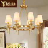 餐厅吊灯欧式奢华全铜灯具餐吊灯饰美式客厅饭厅创意个性简约现代
