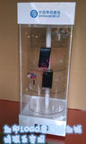 四方形亚克力手机配件旋转展示柜有机玻璃移动电源货架手表展示柜