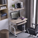 双层电脑桌台式家用简约现代宜家小户型书桌简易可移动桌子