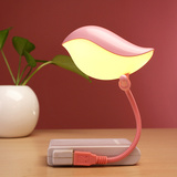 创意可爱USB小夜灯 萌萌小鸟造型便携迷你电脑读书灯 LED黄光暖光