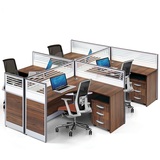 办公家具屏风职员办公桌椅组合简约现代电脑桌办工作员工桌