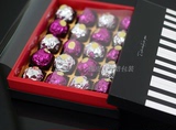 10个拍  烘焙包装 钢琴款20粒装巧克力盒 礼品包装盒 巧克力盒子