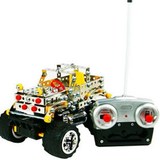 DIY遥控越野车组装玩具车 儿童金属拼装遥控车制作汽车智力玩具