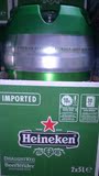 荷兰喜力原装进口啤酒 Heineken赫尼根 喜力铁金刚5L桶拉格啤酒