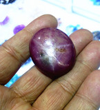 超大颗粒 天然红宝石裸石戒面 星光宝石 厂家批发 收藏