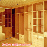 北京实木家具定做环保松木橡木整体衣柜衣帽间 壁柜书柜板式定制