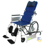 中进NA-118B 高靠背可躺型轮椅车代步车老年人残疾人可折叠轻便cz