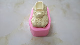 厂家直销 MK-0418 熊宝宝鞋子 DIY手工皂模 翻糖蛋糕模 肥皂模