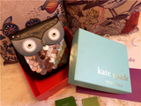 Kate Spade 美国代购 KS可爱猫头鹰亮片贝壳型斜挎包单肩包小包