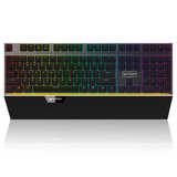 雷柏（Rapoo）V720 RGB全彩背光 电竞机械键盘 机械黑轴 黑色版
