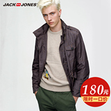 |JackJones杰克琼斯防风轻薄立领男装休闲外套夹克214321040